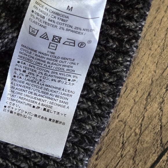 Banana Republic Men's Medium Gray Sweater - Picture 7 of 9